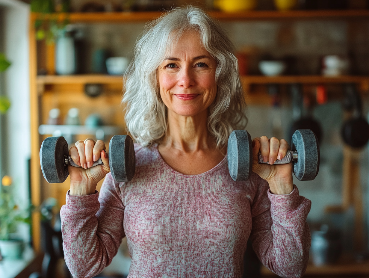 Активна старша жінка